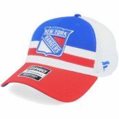 Fanatics - NHL Blå trucker Keps - New York Rangers Authentic Pro Draft Blue/Red/White Trucker @ Hatstore