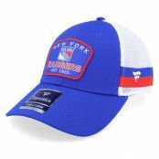 Fanatics - NHL Blå trucker Keps -"New York Rangers Navy/WhiteTrucker"@ Hatstore