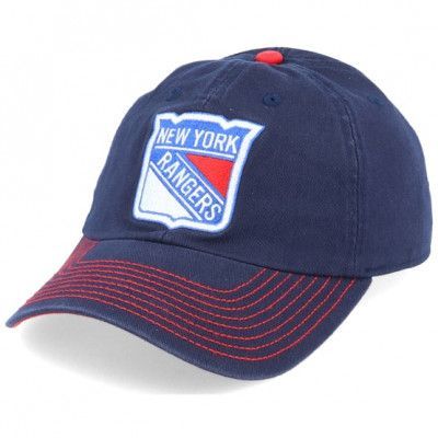 Fanatics - NHL Blå unconstructed Keps - New York Rangers Fan Unstructured Navy Adjustable @ Hatstore