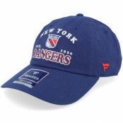 Fanatics - NHL Blå unconstructed Keps - New York Rangers Royal Navy Dad Cap @ Hatstore