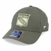 Fanatics - NHL Grön adjustable Keps - New York Rangers Modern Utility Green Adjustable @ Hatstore