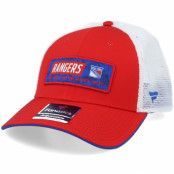 Fanatics - NHL Röd trucker Keps - New York Rangers Iconic Defender Athletic Red/White Trucker @ Hatstore