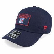 Fanatics - NHL Svart unconstructed Keps - New York Rangers Authentic Pro Rink Prime A. Navy Dad Cap @ Hatstore