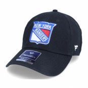 Fanatics - NHL Svart unconstructed Keps - New York Rangers Primary Logo Core Black Dad Cap @ Hatstore