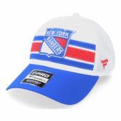 Fanatics - NHL Vit trucker Keps - New York Rangers Authentic Pro Draft White Trucker @ Hatstore