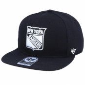 Keps New York Rangers Sure Shot Captain Black/White Snapback - 47 Brand - Svart Snapback