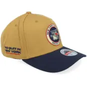 Mitchell&Ness - NHL Beige Keps - Hatstore Exclusive x New York Rangers Tan/Navy A-frame Adjustable @ Hatstore