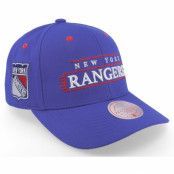 Mitchell&Ness - NHL Blå adjustable Keps - New York Rangers Team Lofi Pro Blue Adjustable @ Hatstore