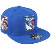 Mitchell&Ness - NHL Blå fitted Keps - New York Rangers Vintage Blue Fitted @ Hatstore