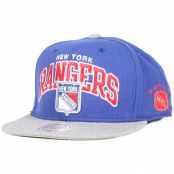 Mitchell&Ness - NHL Blå snapback Keps - NY Rangers Forward Line Snapback @ Hatstore