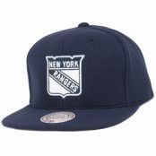 Mitchell&Ness - NHL Blå snapback Keps - NY Rangers S Knit Snapback @ Hatstore