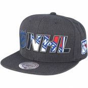 Mitchell&Ness - NHL Grå snapback Keps - New York Rangers Insider Reflective Grey Snapback @ Hatstore