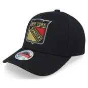 Mitchell&Ness - NHL Svart adjustable Keps - Hatstore Exclusive x New York Rangers Luxe Gold Logo NHL Black Adjustable @ Hatstore
