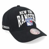 Mitchell&Ness - NHL Svart adjustable Keps - New York Rangers Big Time Pro Black A-frame Adjustable @ Hatstore