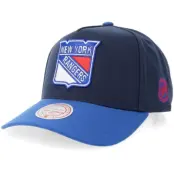 Mitchell&Ness - NHL Svart adjustable Keps - New York Rangers Legendary Home Pro Sb Navy/Blue A-Frame Adjustable @ Hatstore