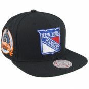 Mitchell&Ness - NHL Svart snapback Keps - New York Rangers Top Spot Black Snapback @ Hatstore