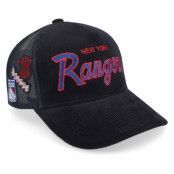 Mitchell&Ness - NHL Svart trucker Keps - New York Rangers Times Up Vintage Black Trucker @ Hatstore