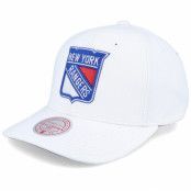 Mitchell&Ness - NHL Vit adjustable Keps - New York Rangers All In Pro White Adjustable @ Hatstore