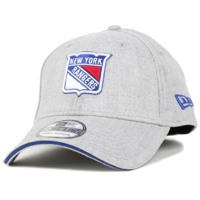 New Era - NHL Grå flexfit Keps - NY Rangers Heather Grey 39Thirty Flexfit @ Hatstore