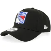 New Era - NHL Svart adjustable Keps - Kids Hatstore Exclusive x New York Rangers 9FORTY Black A-Frame Adjustable @ Hatstore