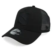 New Era - NHL Svart trucker Keps - Hatstore Exclusive x New York Rangers 9FORTY Black A-Frame Trucker @ Hatstore