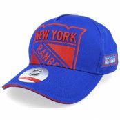 Outerstuff - NHL Blå adjustable Keps - Kids New York Rangers Big-Face Precurved Rush Blue Adjustable @ Hatstore