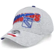 Outerstuff - NHL Grå adjustable Keps - Kids New York Rangers Overload Heather Procurve Grey Adjustable @ Hatstore