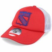 Outerstuff - NHL Röd trucker Keps - Kids New York Rangers NHL Red/White/Royal Trucker @ Hatstore