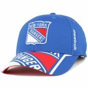 Reebok - NHL Blå adjustable Keps - NY Rangers Bonded Logo Adjustable @ Hatstore