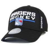 Reebok - NHL Svart flexfit Keps - NY Rangers Locker Room 3 Flexfit @ Hatstore