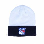 Mössa New York Rangers Cuffed White/Black Cuff - Adidas - Vit Uppvikt