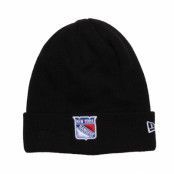 New Era - NHL Svart cuff Beanie - NY Rangers Basic Cuff Black Knit @ Hatstore