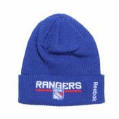 Reebok - NHL Blå cuff Beanie - NY Rangers Locker Room 2 Knit @ Hatstore