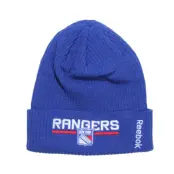 Reebok - NHL Blå cuff Beanie - NY Rangers Locker Room 2 Knit @ Hatstore