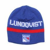 Reebok - NHL Blå traditionalbeanie Beanie - Lundqvist 30 Reverse Knit @ Hatstore