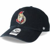 47 Brand - NHL Svart adjustable Keps - Ottawa Senators Clean up Black Adjustable @ Hatstore