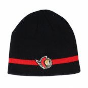 Adidas - NHL Svart traditionalbeanie Beanie - Ottawa Senators Coach Black Beanie @ Hatstore