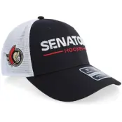Fanatics - NHL Svart trucker Keps - Ottawa Senators Auth Pro A Mesh Black/White Trucker @ Hatstore