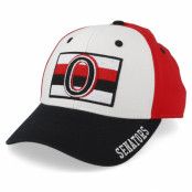 Keps Ottawa Senators Cotton 3 Colour White/Red/Black Adjustable - Adidas - Röd Reglerbar