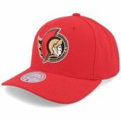 Mitchell&Ness - NHL Röd adjustable Keps - Ottawa Senators Team Ground 2.0 Pro Red Adjustable @ Hatstore