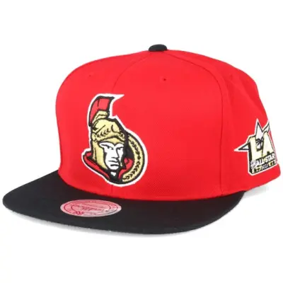 Mitchell&Ness - NHL Röd snapback Keps - Ottawa Senators NHL 2017 ASG 2T Snapback @ Hatstore