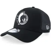 New Era - NHL Svart trucker Keps - Ottawa Senators 9FORTY Black/White A-frame Trucker @ Hatstore