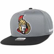 Reebok - NHL Grå snapback Keps - Ottawa Senators Ripstop Snapback @ Hatstore