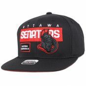 Reebok - NHL Svart snapback Keps - Ottawa Senators Cool N Dry Snapback @ Hatstore