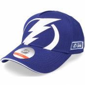 Outerstuff - NHL Blå adjustable Keps - Kids Tampa Bay Lightning Big-Face Precurved Leafs Blue Adjustable @ Hatstore