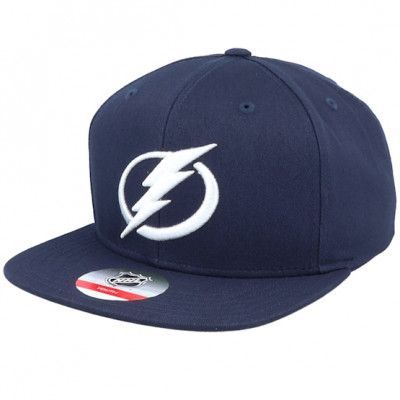 Outerstuff - NHL Blå snapback Keps - Kids Tampa Bay Lightning Solid Navy Snapback @ Hatstore