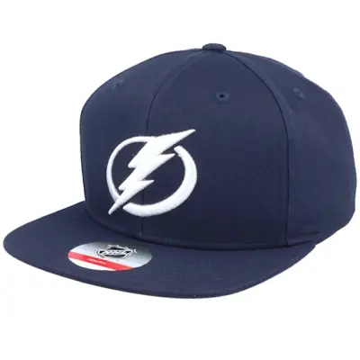 Outerstuff - NHL Blå snapback Keps - Kids Tampa Bay Lightning Solid Navy Snapback @ Hatstore