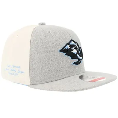 Outerstuff - NHL Grå snapback Keps - Kids Utah Mammoth Ace In The Hole Heather Grey Snapback @ Hatstore