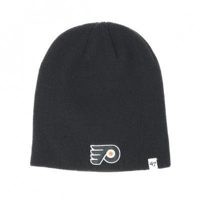 47 Brand - NHL Svart traditionalbeanie Beanie - Philadelphia Flyers Black Beanie @ Hatstore