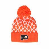 Adidas - NHL Orange pom Beanie - Philadelphia Flyers Culture Cuffed Knit Orange Pom @ Hatstore